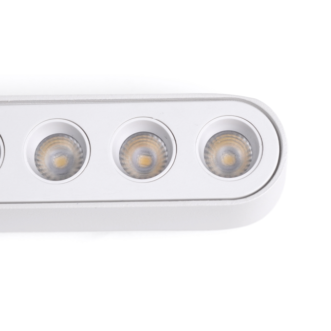 Módulo Magnético Nordecor Kay Pro 12 watts 3000K 24° 48V IRC90 Branco 235x26x26mm 6700