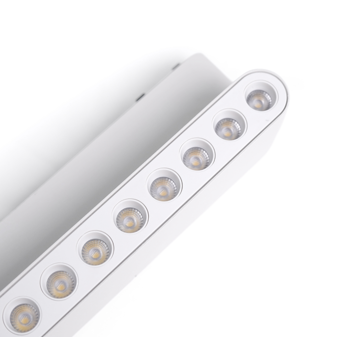 Módulo Magnético Nordecor Kay Projetor Pro 24° 12 watts  3000K 48V IRC90 Branco 235x60x26mm 6704