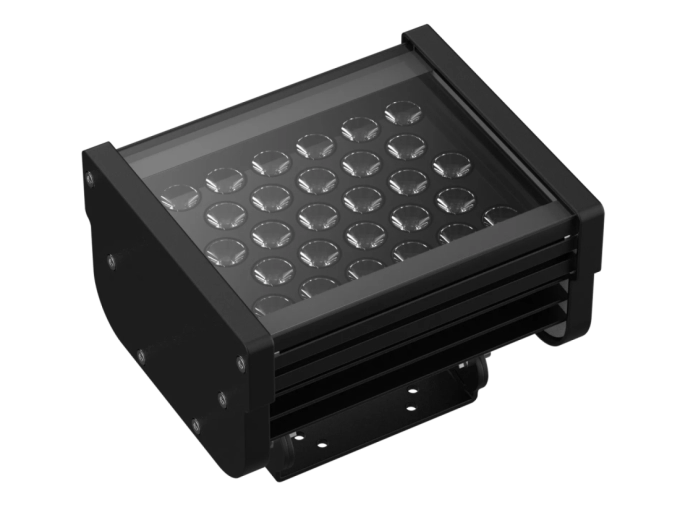 Projetor Powerlume Longo Alcance Facho 4° 30 watts IP67 Alumínio e Difusor Vidro Bivolt 180x212mm PLA30W