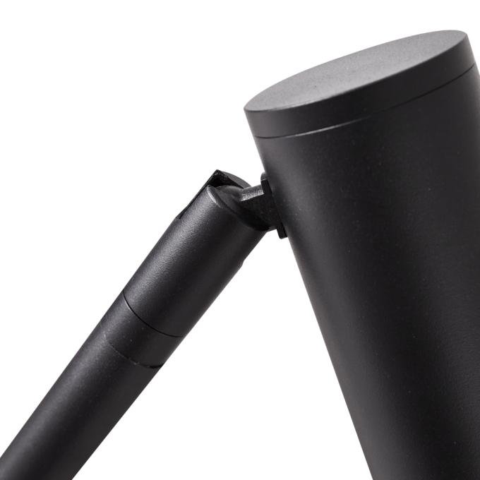 Espeto Nordecor Daya Preto 10 watts 2700K IP67 24° Antiofuscante IRC97 Bivolt Ø50x400mm 6629