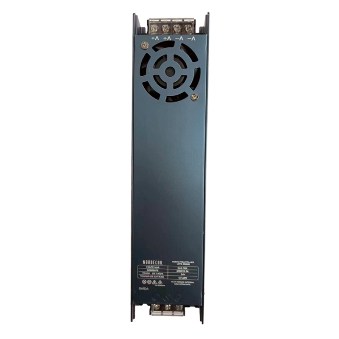 Fonte 24V Nordecor Nord 16,6A 400 watts Bivolt IP20 225x60x30mm 7300