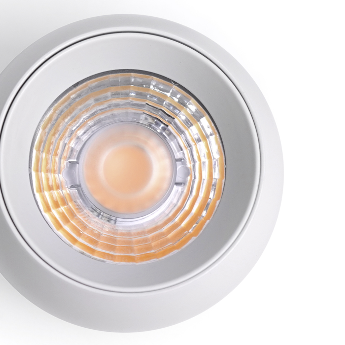 Spot Magnético Nordecor Kay Loz 24° 5 watts 3000K 48V IRC90 Branco 50x35mm 6711