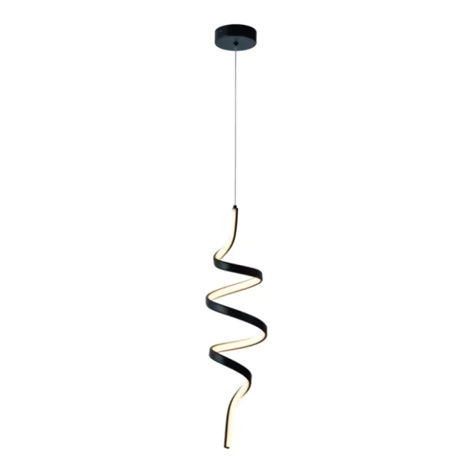 Pendente Sindora 29 watts 3000K Metal Dourado Silicone 550x160mm DCD03236