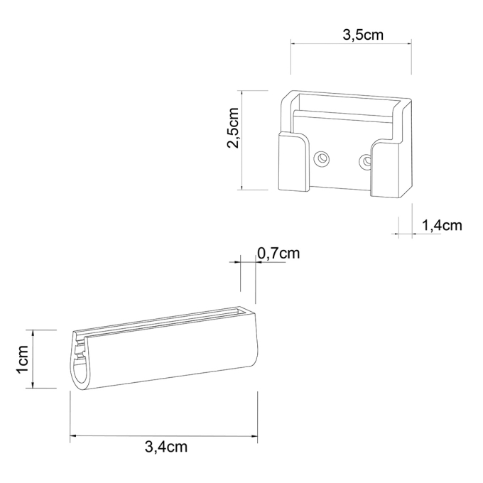 Terminal para Cinta Eletrificada Sity Nordecor 6660