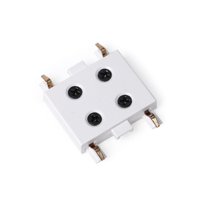 Emenda para Trilho Eletrificado Magnético Nordecor Kay Reto Branco 30x26mm 6716