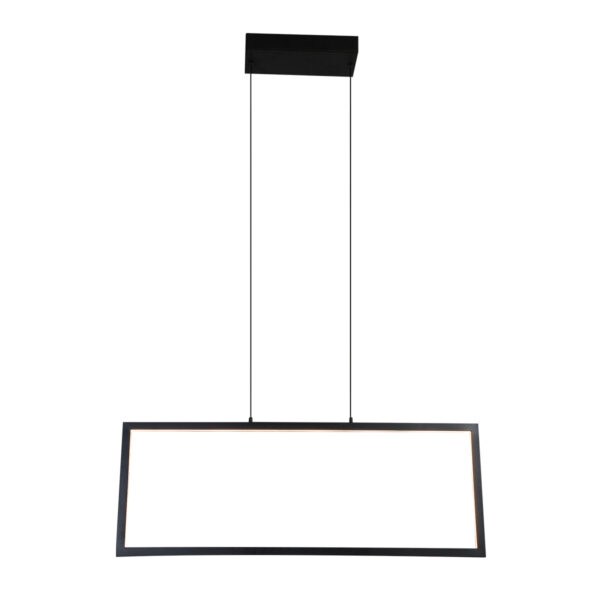 Pendente +Luz Montaggio Metal e Acrílico Branco 35 watts 2700K 308x845x1200mm PE-100/35.27PF