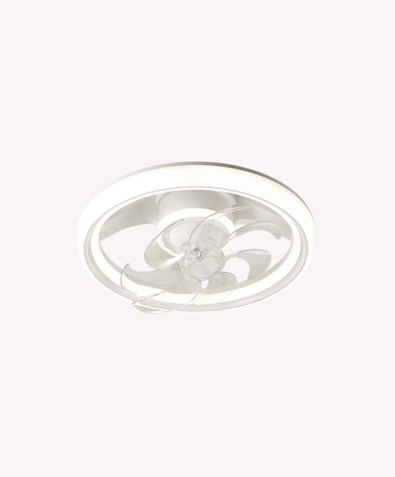 Ventilador de Teto Opus LED Air Ring Branco 40 watts Multitemperatura Ø460mm IP20 Bivolt OPS 85629