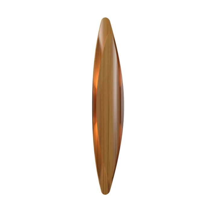 Arandela Accord Leaf 1L GU10 Mini Dicróica 1000x215x88mm 4205