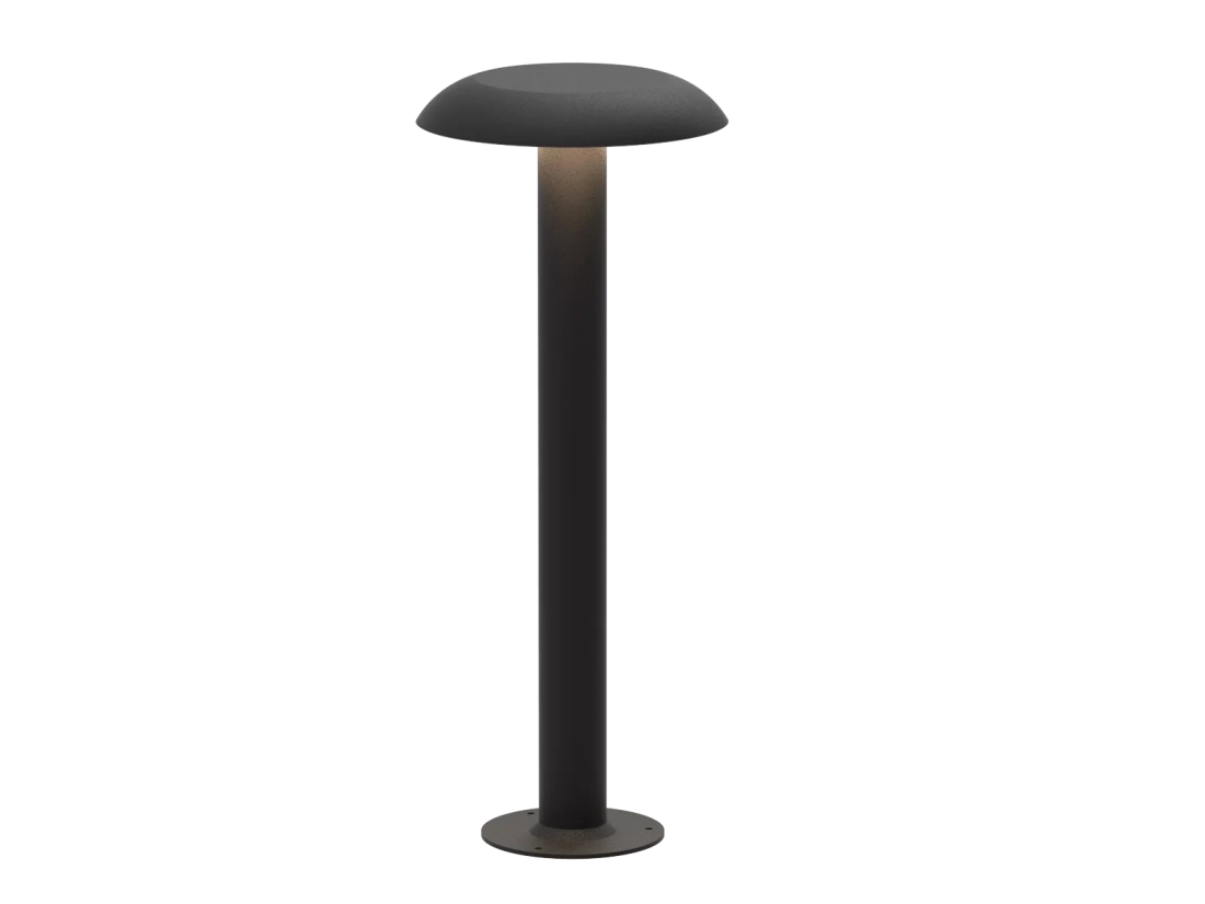 Poste Balizador Powerlume Cogumelo 9 watts IP65 Haste Telescópica até 1000mm Alumínio Bivolt PBL9WAT