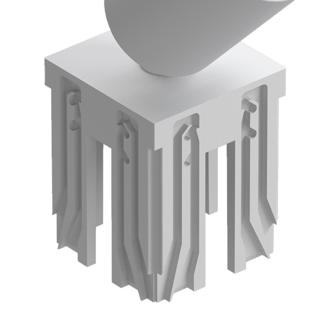 Módulo Spot Led Embutido Nordecor Tap 5 watts 2700K 24° Branco IRC90 Bivolt 35x55mm 6662
