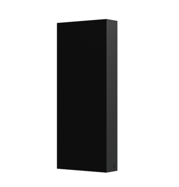Arandela Stella Wall Max Preto Alumínio 2 Fachos Fechados 15 watts 3000K 4°|4° IP65 STL22738PTO/30 