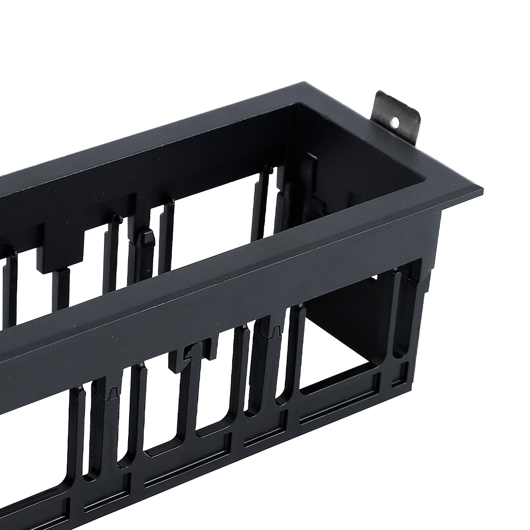 Moldura Embutir para Tap Triplo Nordecor Preto 153x64x55mm 6677