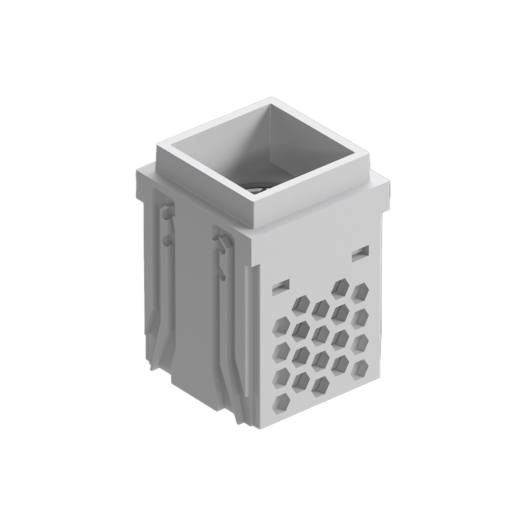 Módulo Dowlight Led Embutido Nordecor Tap Quadrado 5 watts 2700K 24° Branco IRC90 Bivolt 44,3x44,3x62,5mm 6668