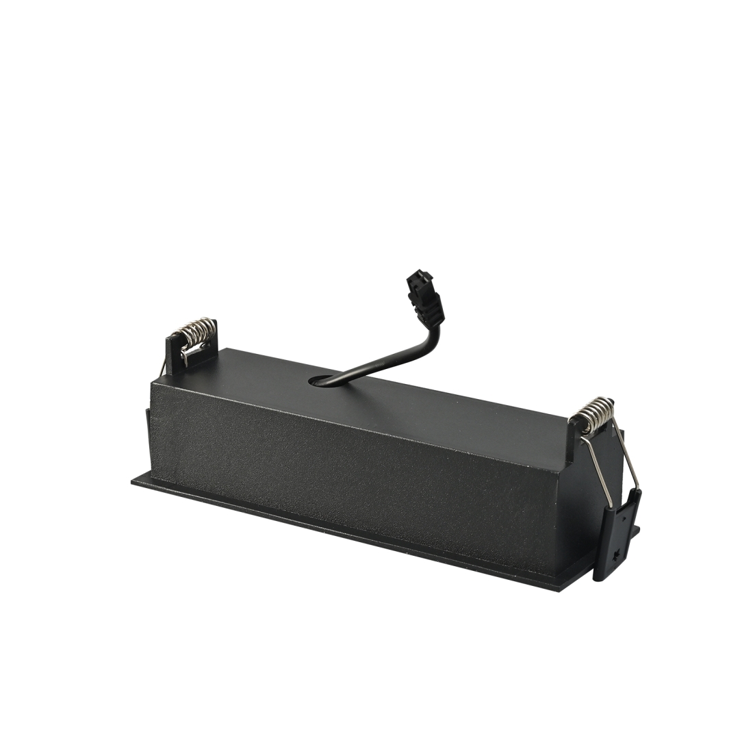 Embutido Nordecor Downlight Powerus Direcionavel 5 Focos 10 watts Preto 3000K IRC90 38° Bivolt 150x46x52mm 6636