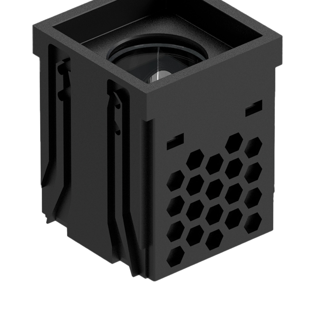 Módulo Dowlight Led Embutido Nordecor Tap 5 watts 2700K 24° Preto IRC90 Bivolt 44,3x44,3x55mm 6671