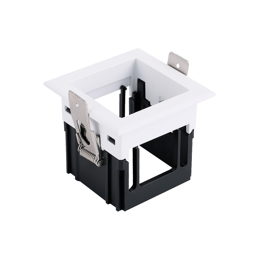 Moldura Embutir para Tap Individual Nordecor Branco 64x64x55mm 6672