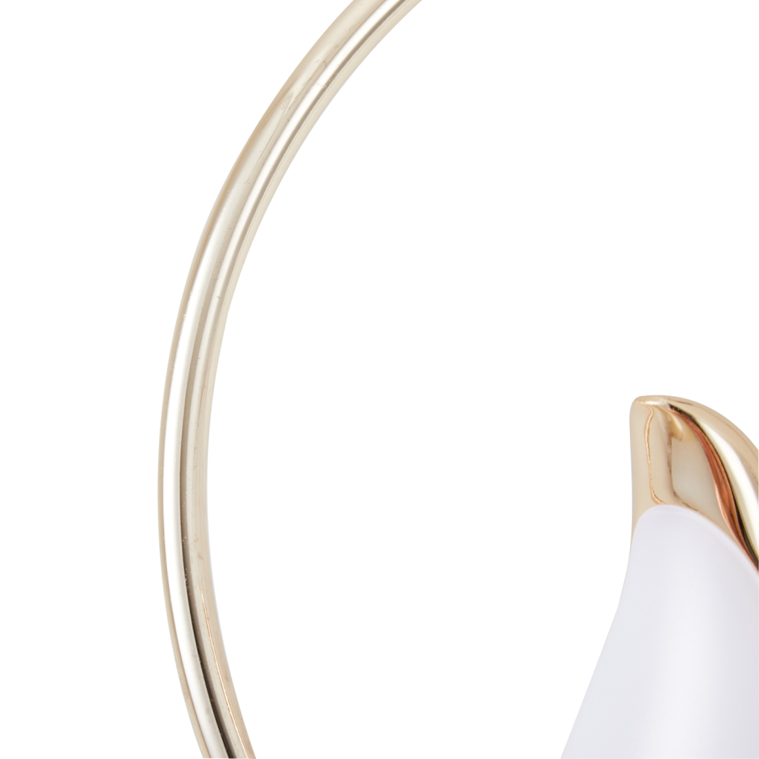 Pendente Nordecor Vogel Uno 10 watts 3000K Dourado e Preto Ø350xmm 2430