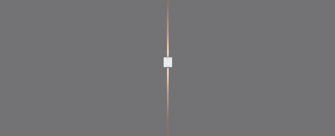 Arandela Stella Wall Plus Branco 2 Fachos Fechados Policarbonato 10 watts 3000K 2°|2° IP65 STL22735BR/30