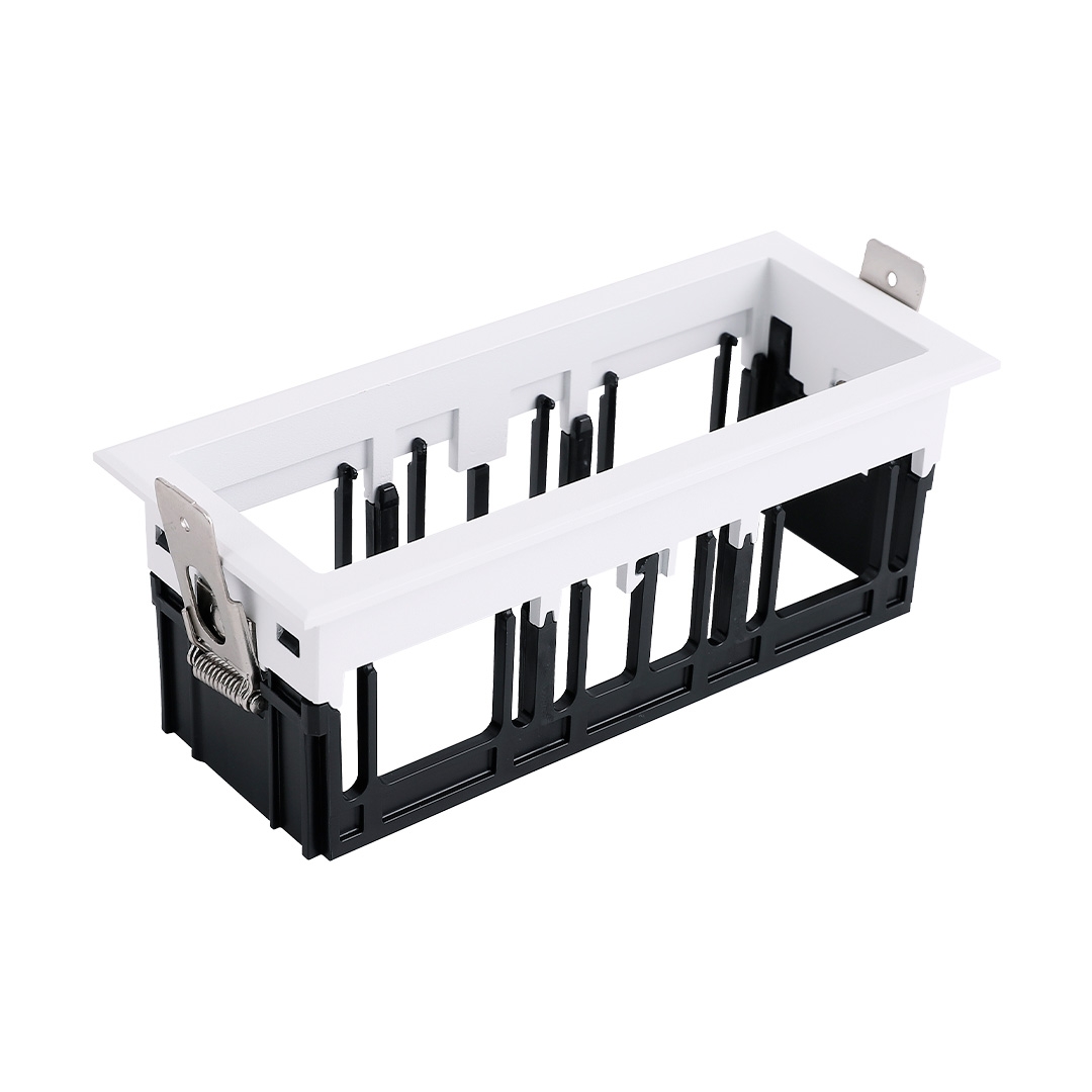Moldura Embutir para Tap Triplo Nordecor Branco 153x64x55mm 6676