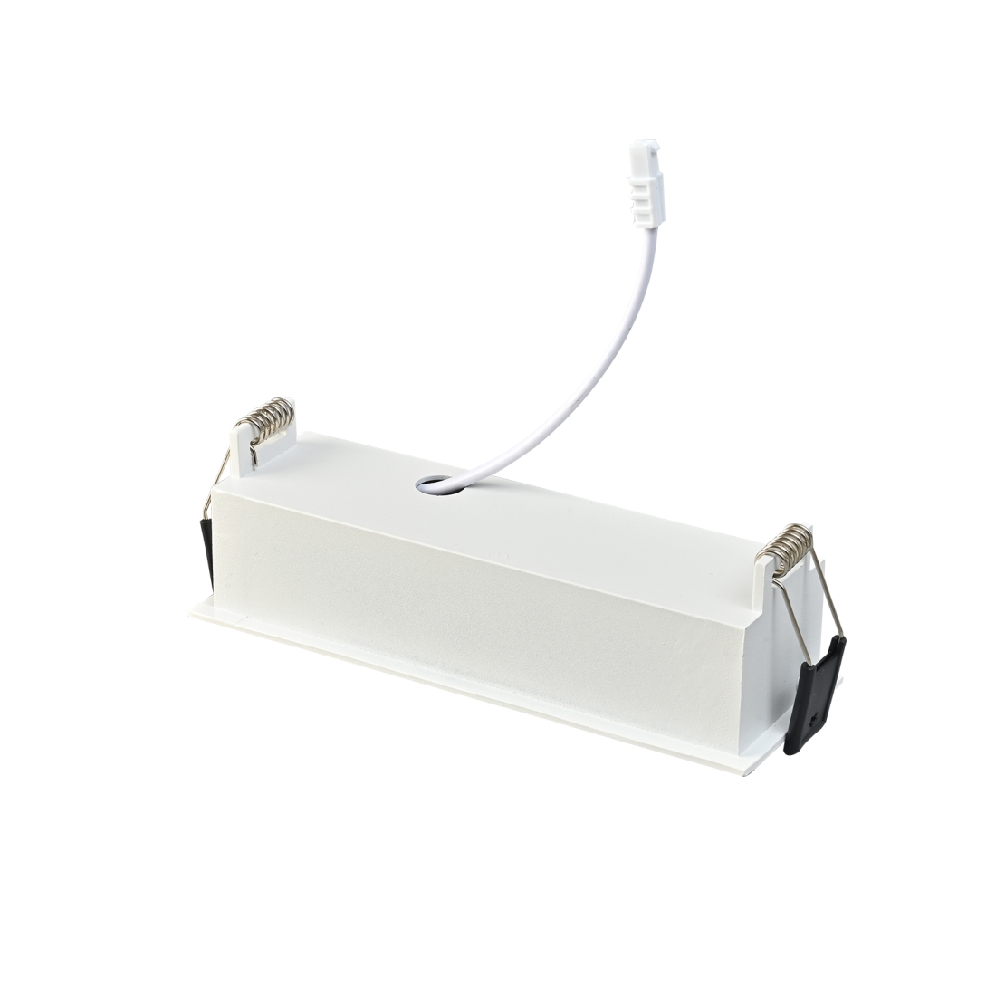 Embutido Nordecor Downlight Powerus Direcionavel 5 Focos 10 watts Branco e Preto 3000K IRC90 38° Bivolt 150x46x52mm 6635