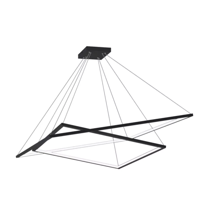 Pendente Montare Vega Led Interno 65 watts 800/600mm 33186