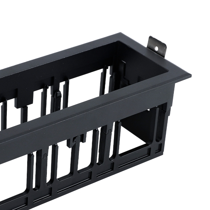 Moldura Embutir para Tap Triplo Nordecor Preto 153x64x55mm 6677