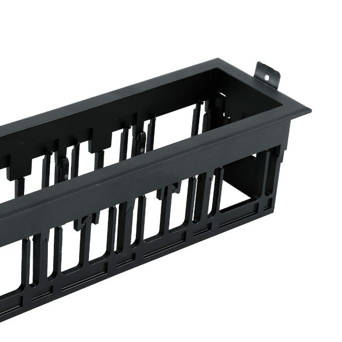 Moldura Embutir para Tap Quadruplo Nordecor Preto 197x64x55mm 6679