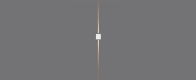 Arandela Stella Wall Plus Branco 2 Fachos Fechados Policarbonato 10 watts 3000K 2°|2° IP65 STL22735BR/30