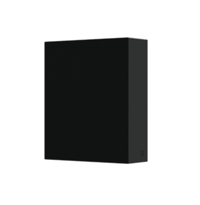 Arandela Stella Wall Plus Preto 1 Facho Aberto Policarbonato 5 watts 3000K 90° IP65 STL22733PTO/30