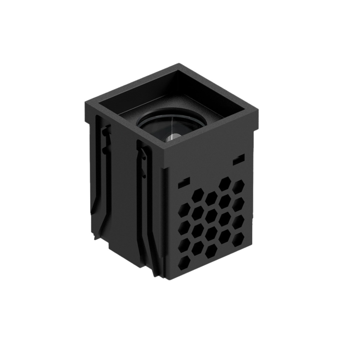 Módulo Dowlight Led Embutido Nordecor Tap 5 watts 2700K 24° Preto IRC90 Bivolt 44,3x44,3x55mm 6671