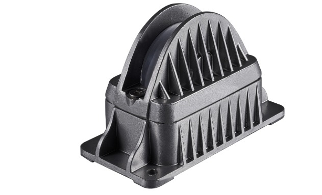 Arandela Powerlume Facho Radial Grafite 18 watts 180° IP66 Alumínio 50x102x68mm Bivolt AR-180