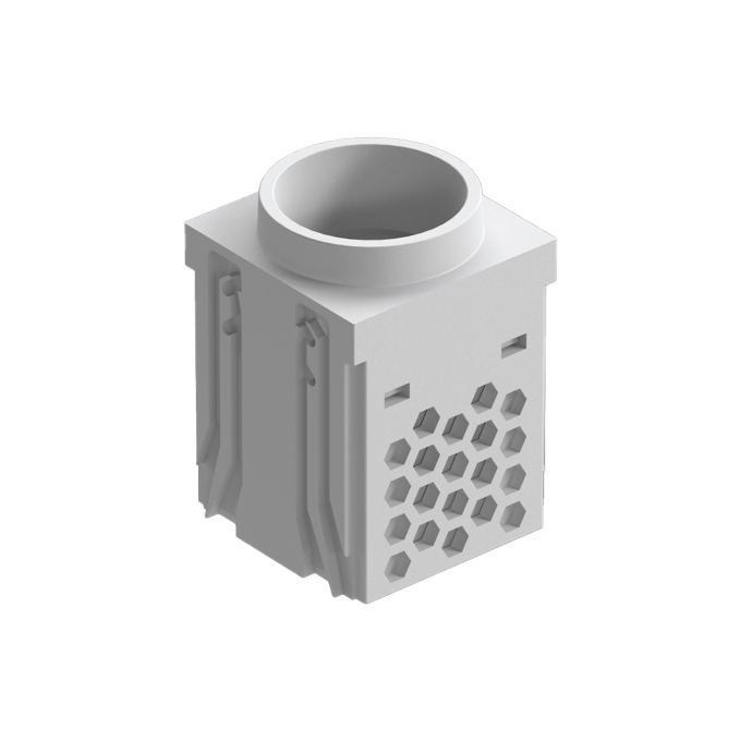 Módulo Dowlight Led Embutido Nordecor Tap Redondo 5 watts 2700K 24° Branco IRC90 Bivolt 44,3x44,3x62,5mm 6666