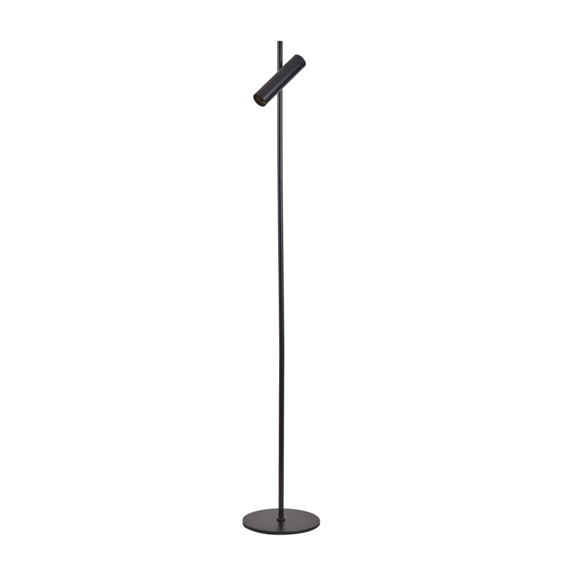 Luminária de piso Nordecor Clus 1L MR11 Mini Dicroica Preto 1440x190x230mm 2919
