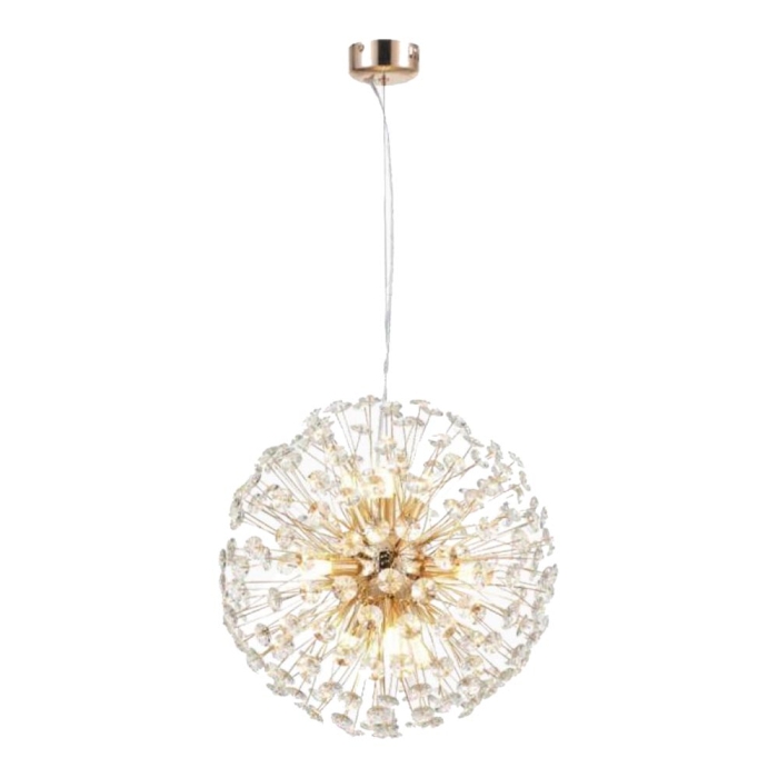 Pendente Astraled Buna Dourado Brilho 9L G9 Ø400mm PT-1044