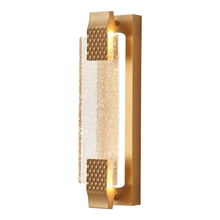 Arandela Astraled Led Nusakan Dourado 8 watts Multicolor 400x100mm AD-2013