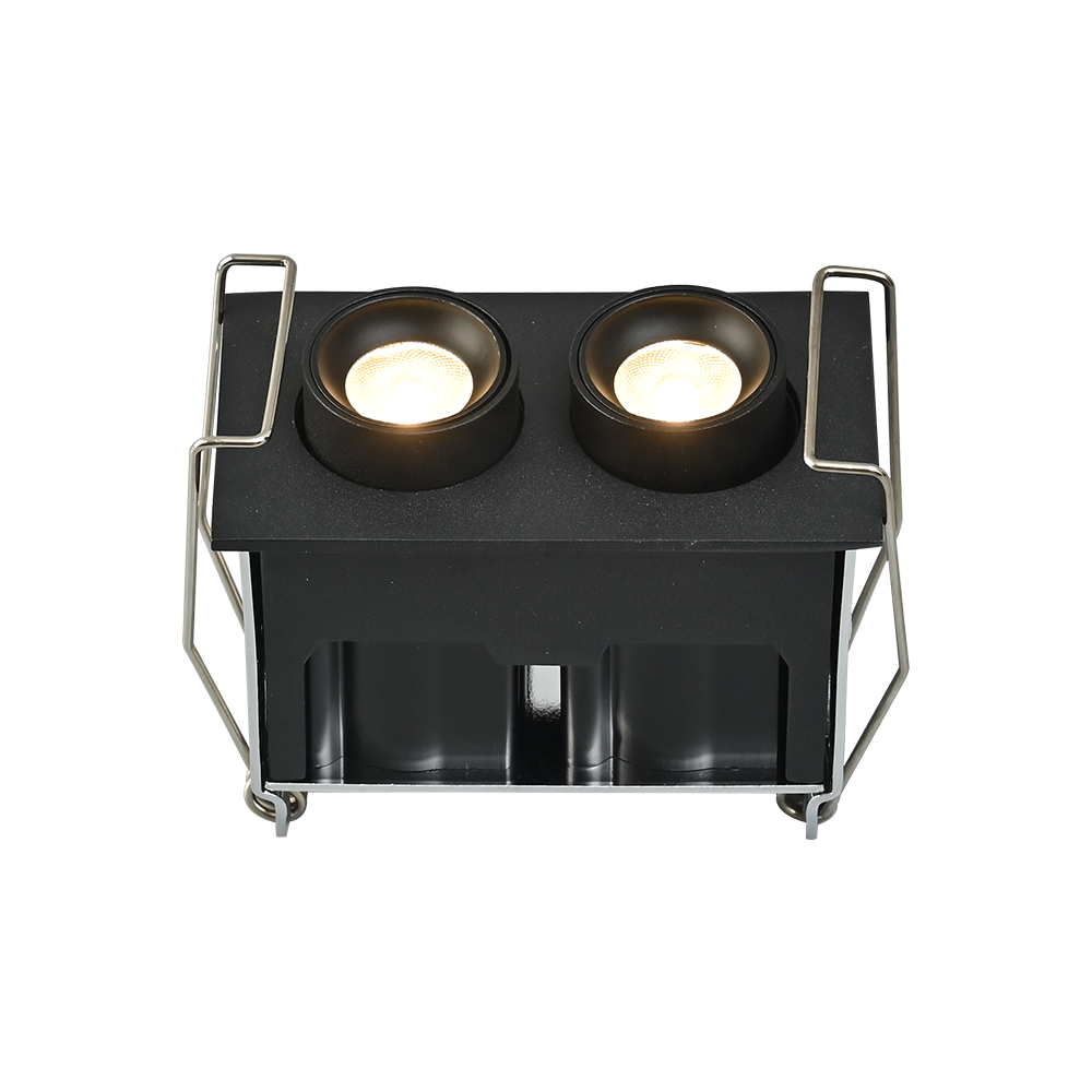 Spot Embutir Direcionável Nordecor Kawi 4 watts 3000K Preto IRC90 30° Bivolt 72x40x28mm 6687