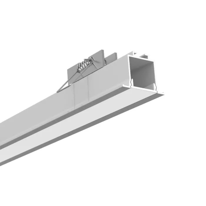 Perfil Embutido Newline Fit25 para Fita de Led 2000x40x45mm SCPE25200