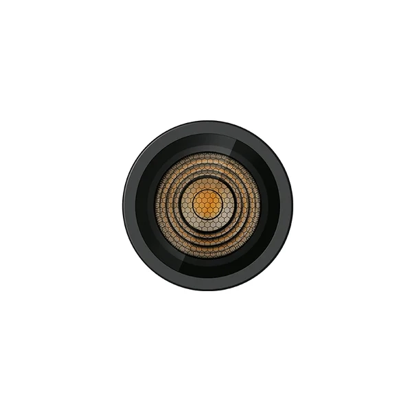 Espeto Stella S.Ground 18,5 Watts 3000K IP67 14° Com Grade Antiofuscante Preto Alumínio Bivolt STL23766/30