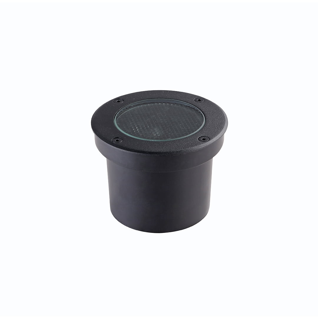 Embutido de Solo Nordecor Venna 15 watts 12° 3000K IP67 Preto Bivolt Ø120x87mm 6419