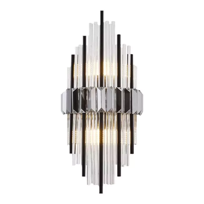 Arandela Astraled Led Rukbat Preto 2L G9 450mm AD-2022