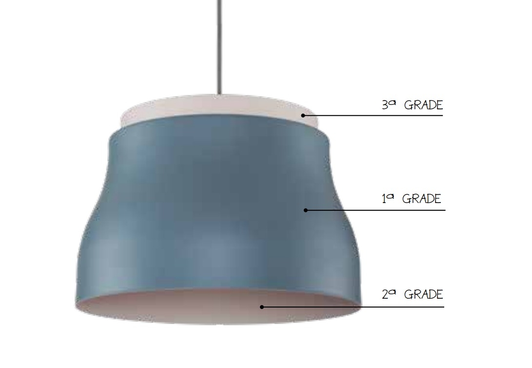 Pendente Newline Arua 1L E27 Ø350x200mm PD02016
