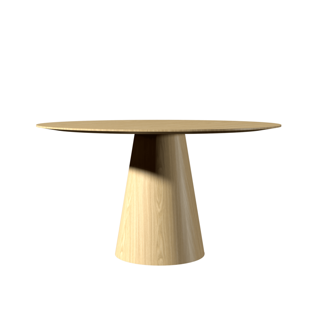 Mesa de Jantar Accord Cônica Tampo Reto Ø1400x770mm F1057