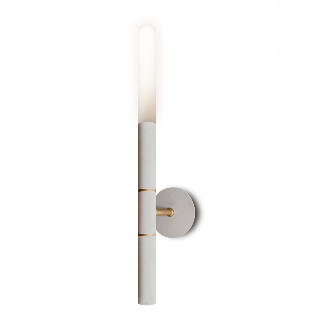 Arandela Itamonte Ice I Alumínio e Vidro Fosco Branco 1L G9 25x390x55mm 300