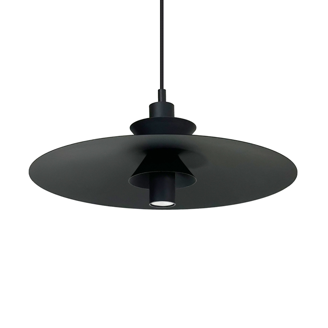Pendente Itamonte Guanumbi 1L GU10 MR11 Ø400x160mm 542