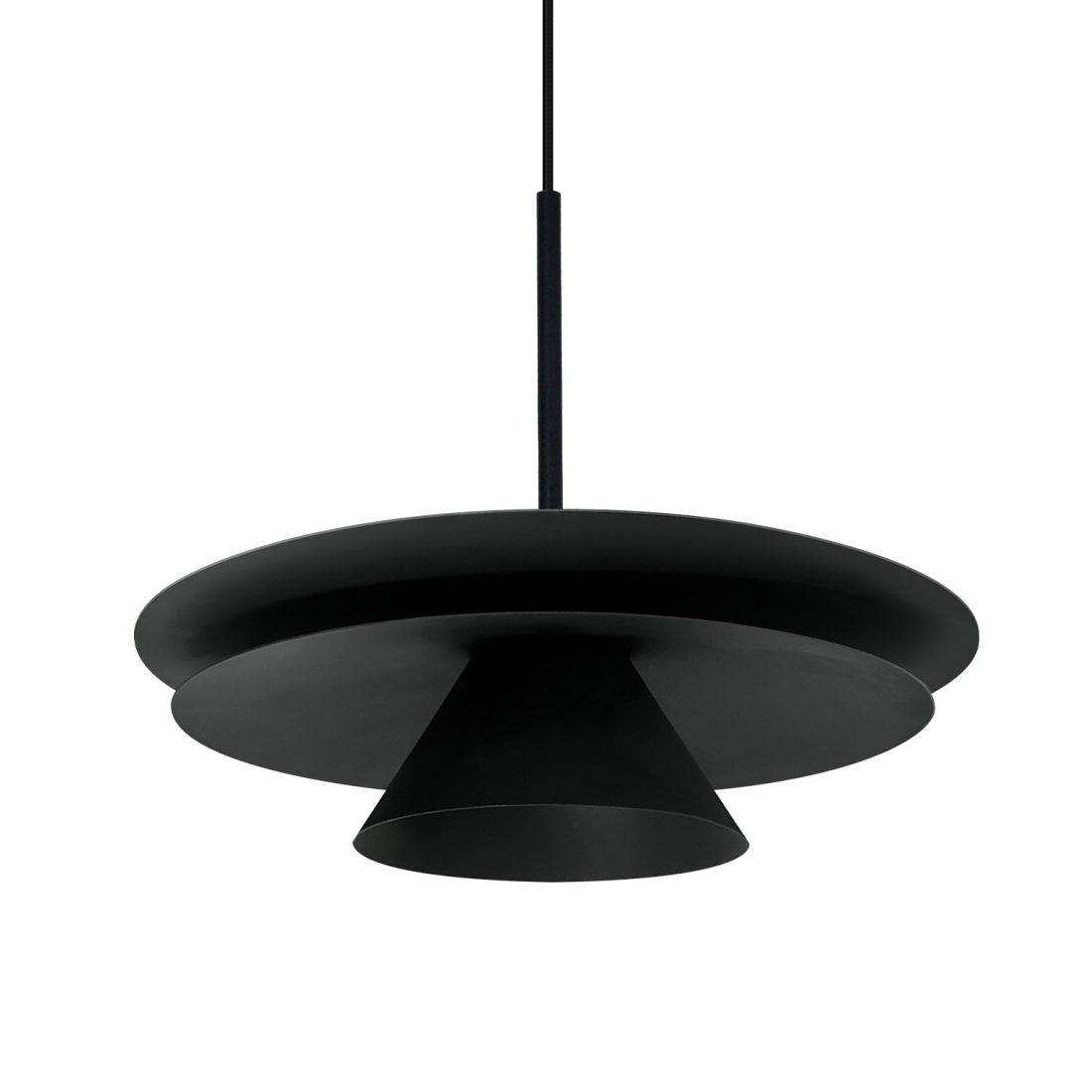 Pendente Itamonte Tutu 1L GU10 MR16 Ø400x160mm 536