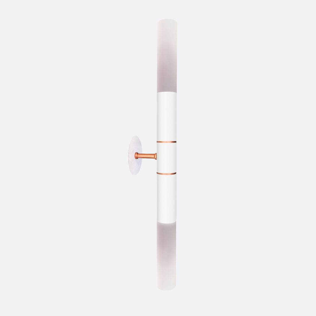 Arandela Itamonte Ice II Alumínio e Vidro Fosco Branco 2L GU10 MR11 25x515x55mm 303 