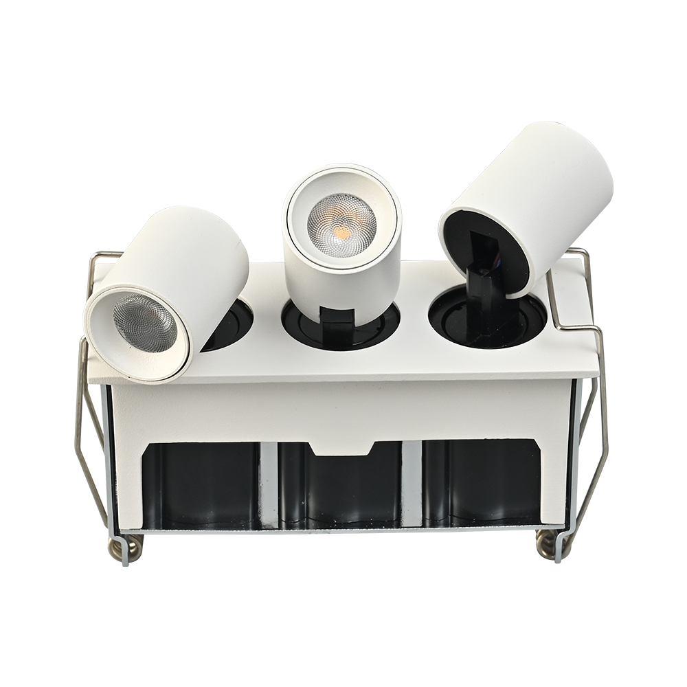 Spot Embutir Direcionável Nordecor Kawi 6 watts 3000K Branco IRC90 30° Bivolt 100x40x28mm 6688