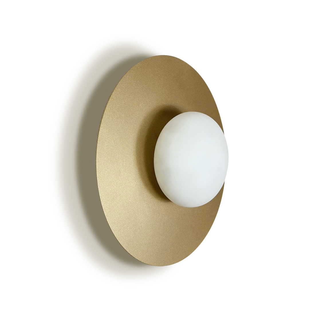 Arandela Itamonte Voss Alumínio e Vidro Branco Fosco 4 watts 3000K 230x70mm 289-301