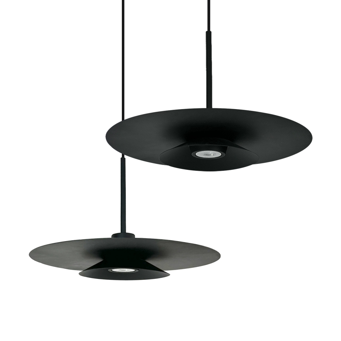 Pendente Itamonte Tutu 1L GU10 MR16 Ø400x90mm 528 