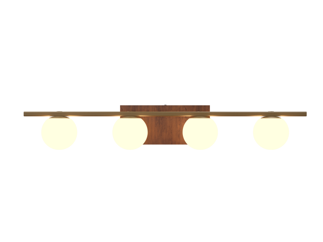 Arandela Accord Sfera 4L Mini Bulbo 195x1200x210mm 4211